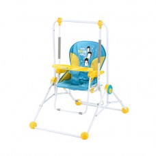 Качели KIDDY Penguin (2 в 1), желто-голубой